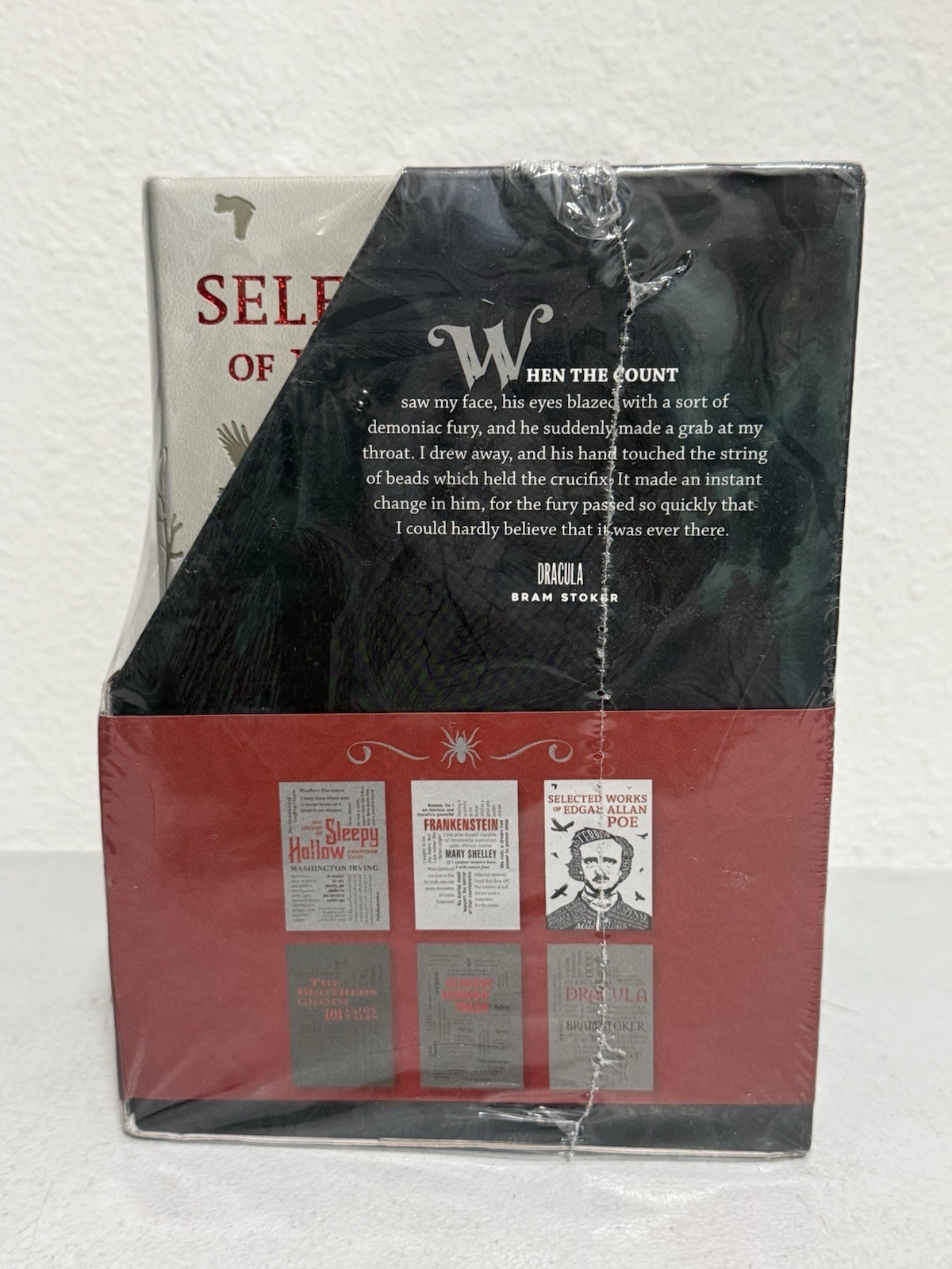 Horror Collection Word Cloud Classics Box Set – Art Page Edges – Sealed
