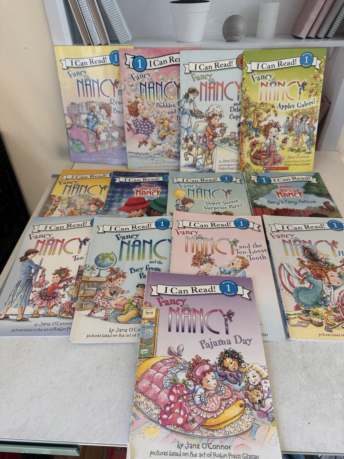 13 FANCY NANCY I Can Read LEVEL 1 Reader Book Lot (650)