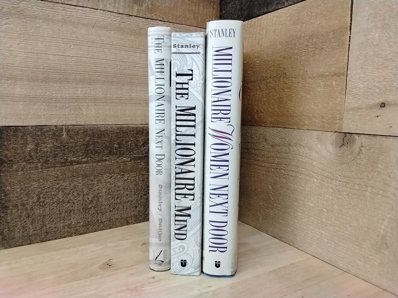 Lot Of 3 Millionaire Next Door Thomas J. Stanley Women Mind