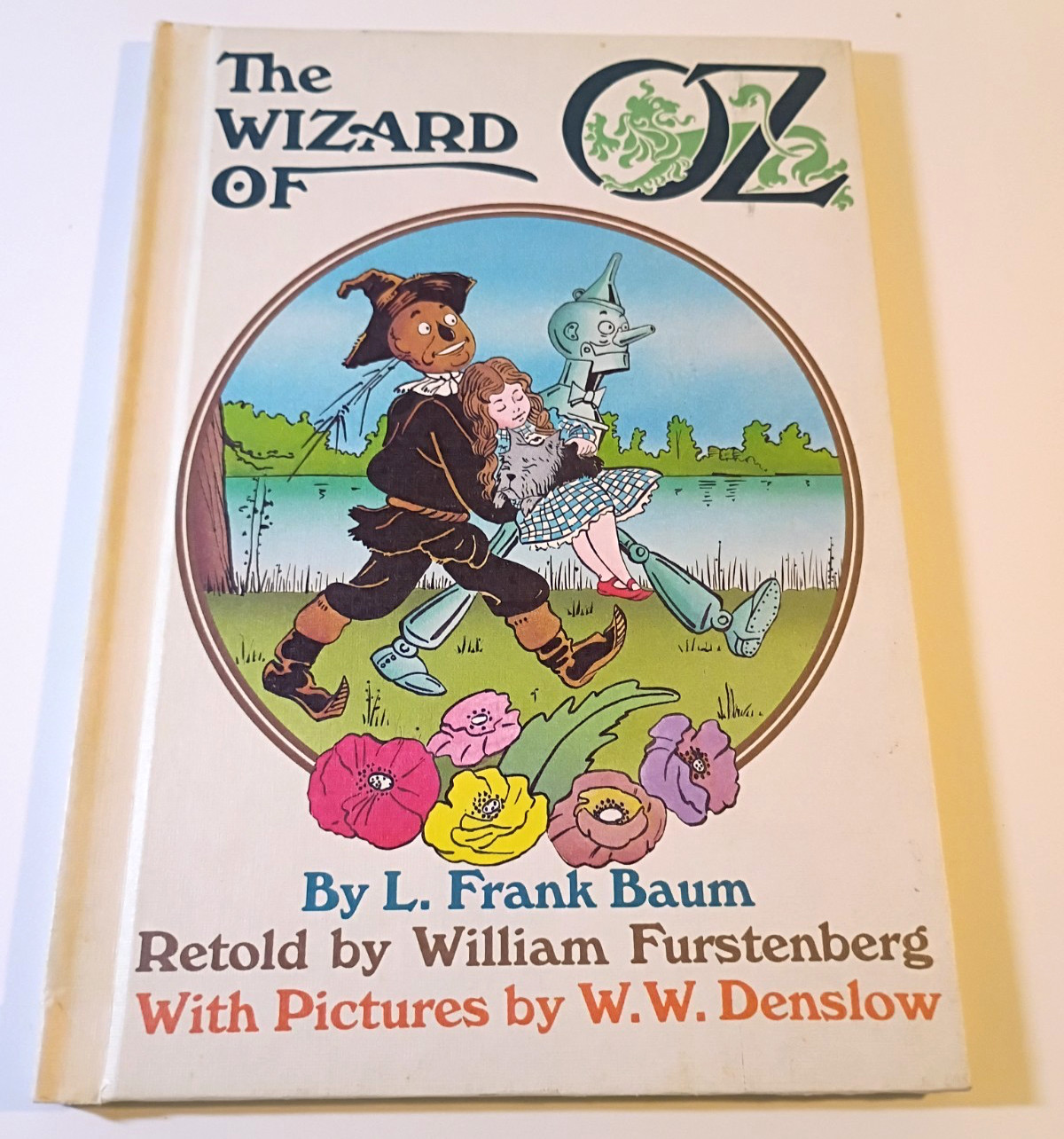 The Wizard of Oz 4 book hardcover lot Frank Baum Great Illustrated Classics