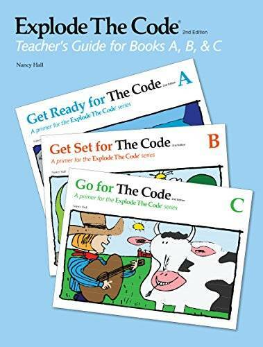 Explode the Code: Books A, B, & C – Paperback By Hall, Nancy – GOOD