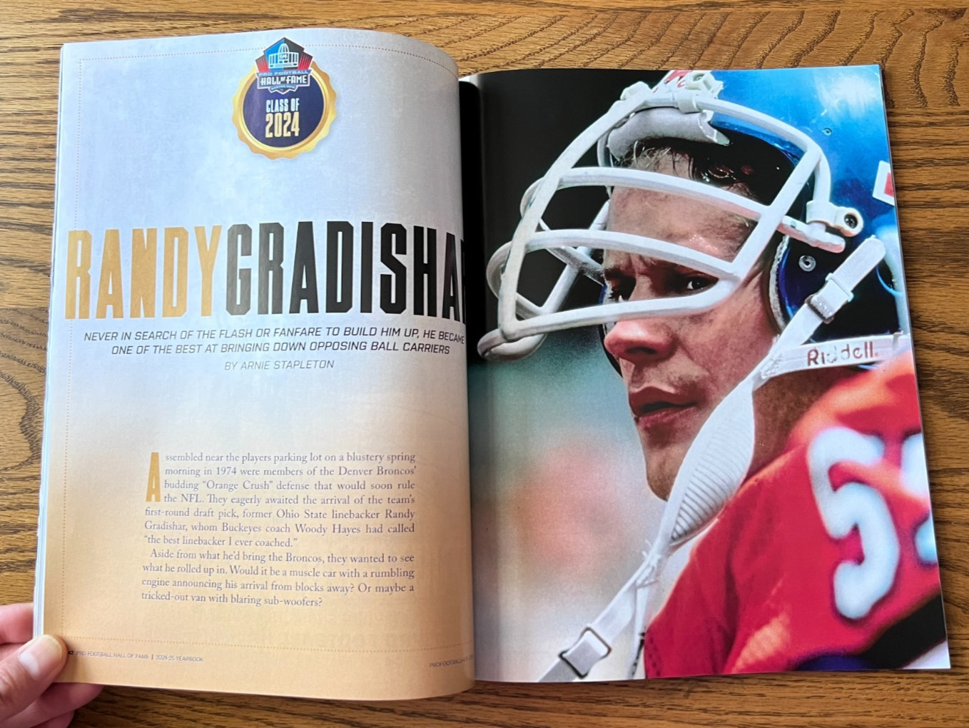 NEW Pro Football Hall of Fame 2024-25 Official Paperback Book 128 Pages