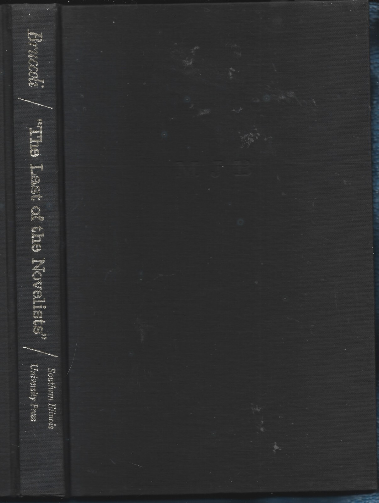 Last of the Novelists-F. Scott Fitzgerald HB w/dj-Bruccoli-1977-161 pages