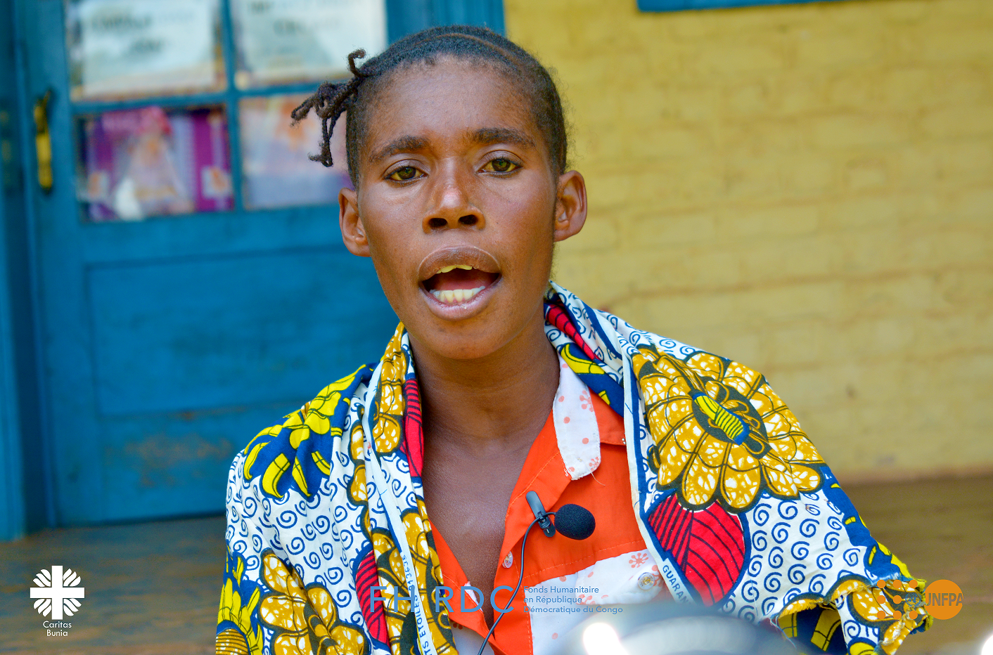 Photo de bénéficiaire directe de la campagne de réparation de fistules obstétricales