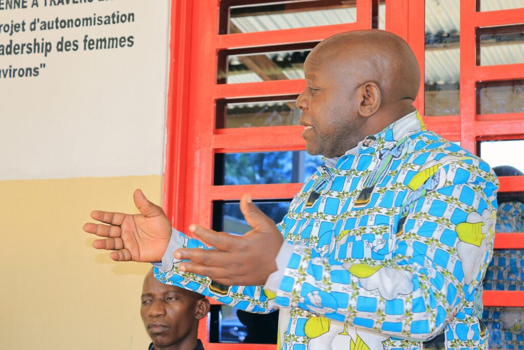 Révérend Abbé Chrysanthe NGABU, Coordonnateur de la CDJP/Caritas Bunia